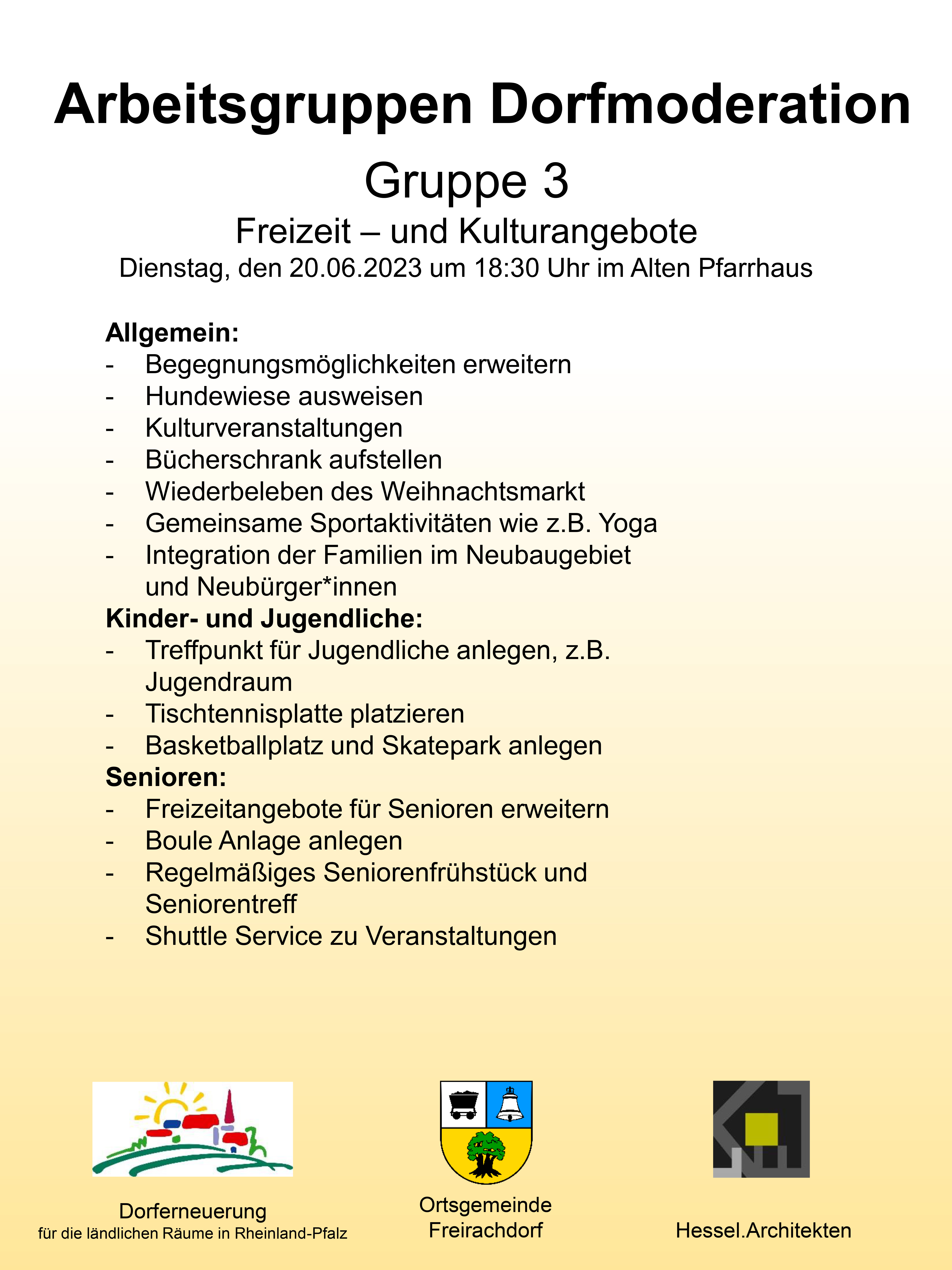 Workshop Gruppe 3